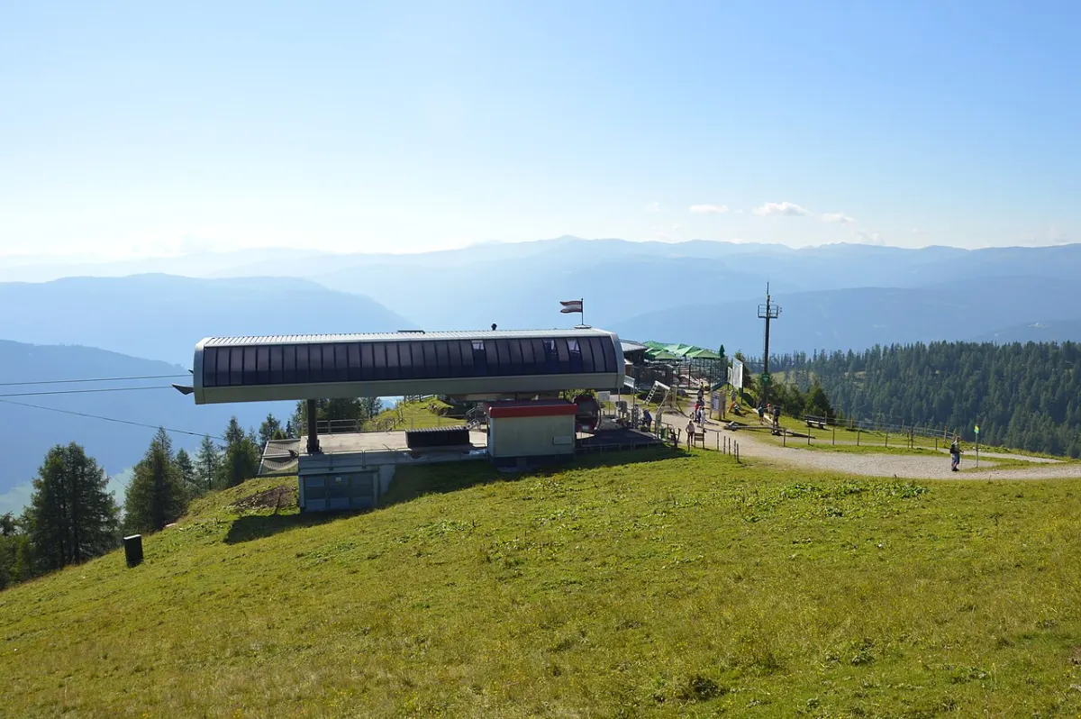 Bergstation der Grosseckbahn
