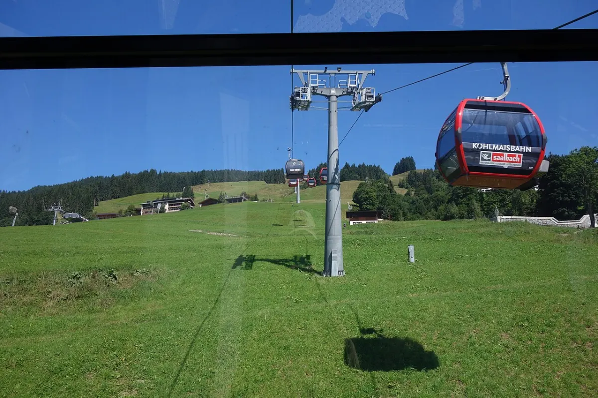 Kohlmaiskopf über Saalbach