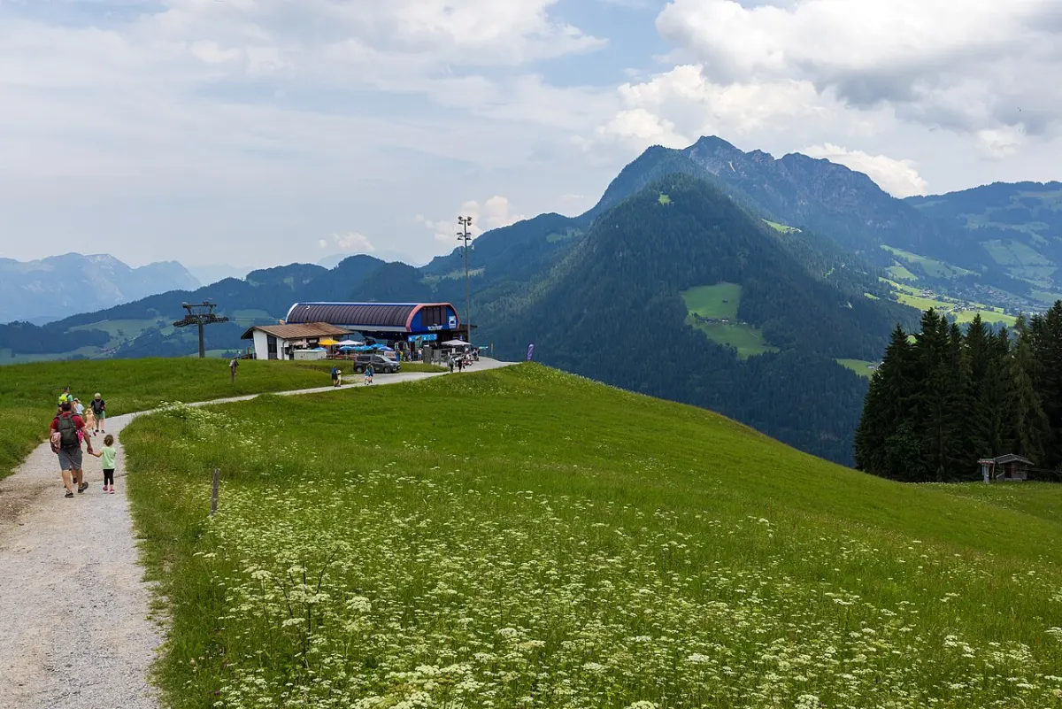 Bergstation der Reitherkogelbahn